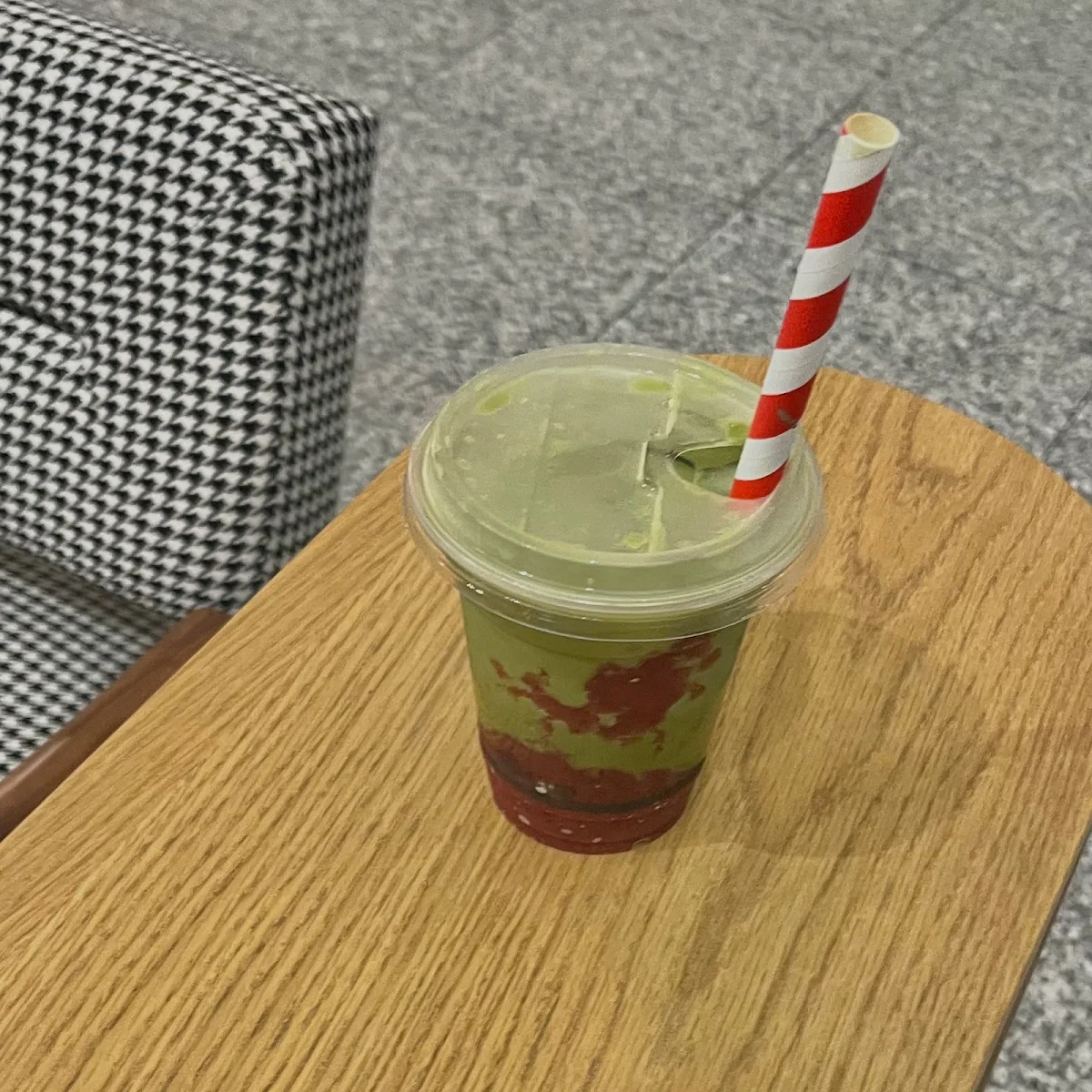 Strawberry Matcha Matcha Latte
