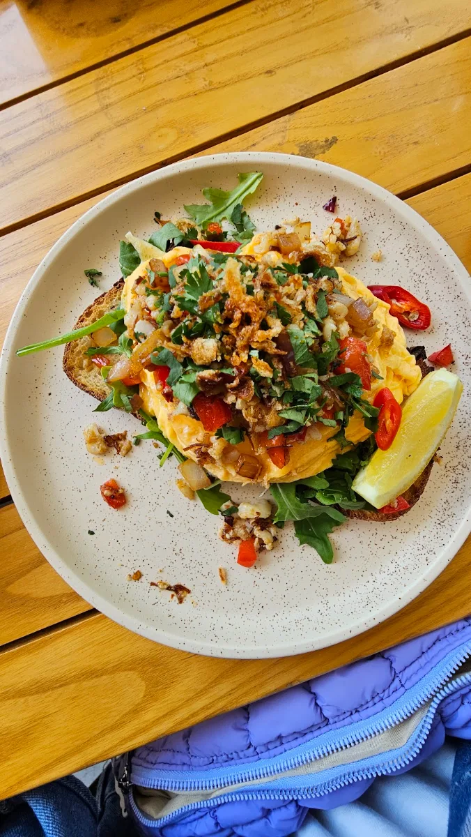 Chilli Scrambled Eggs