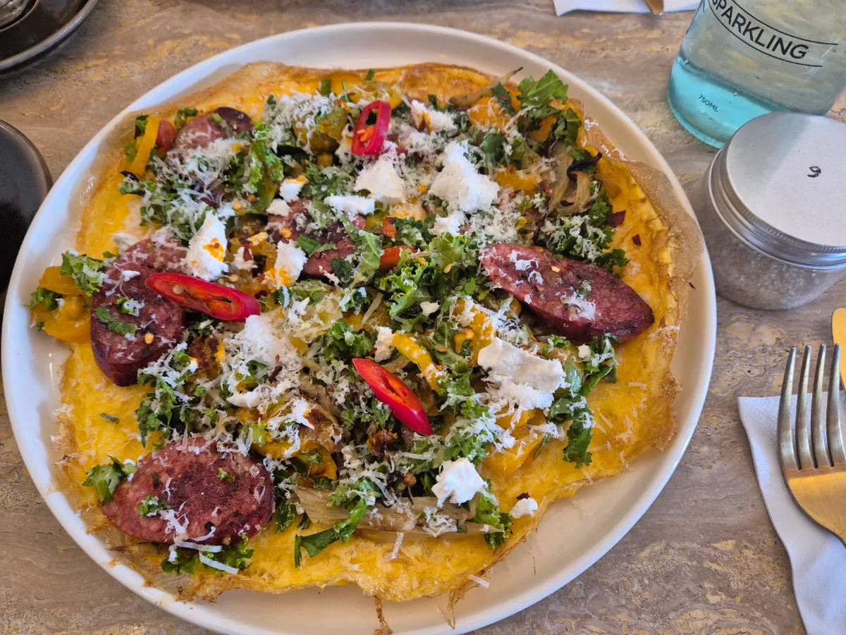 Open Spanish Omelette