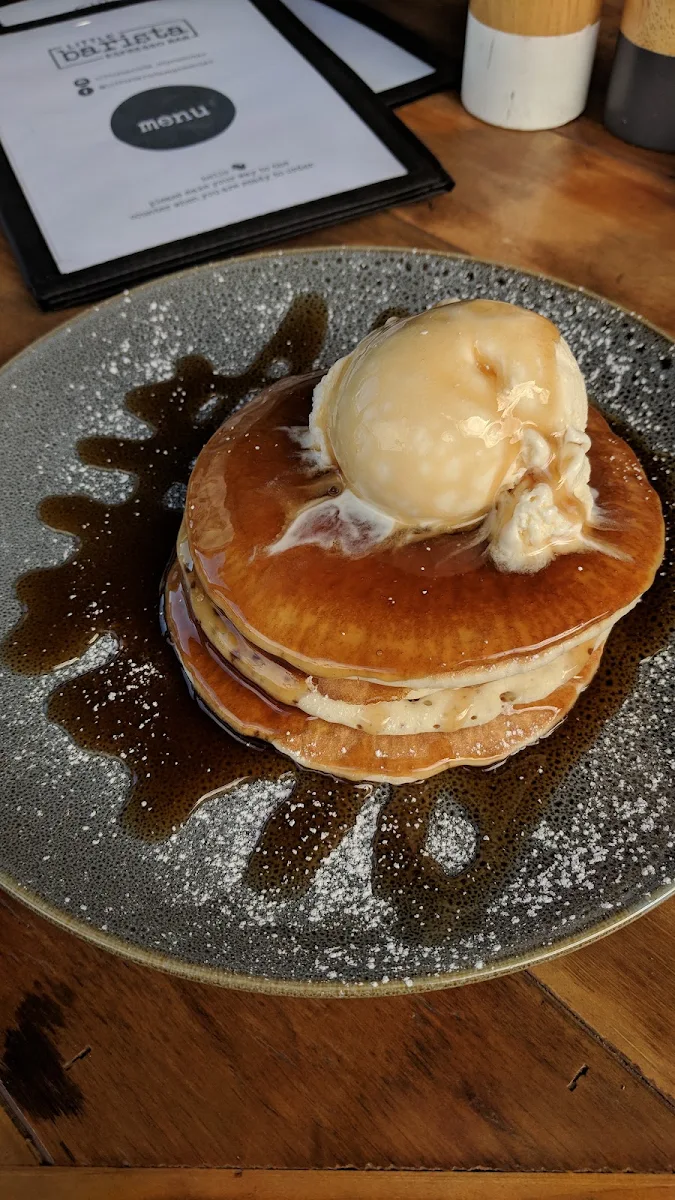 Pancake Stack, Little Barista Espresso Bar