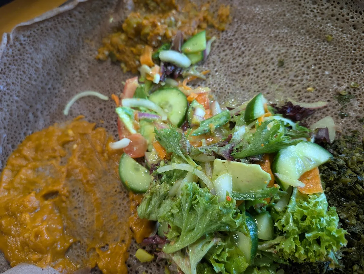 Platter with the Special Salad