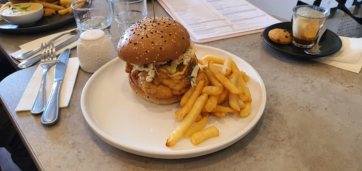Fried Chicken Burger