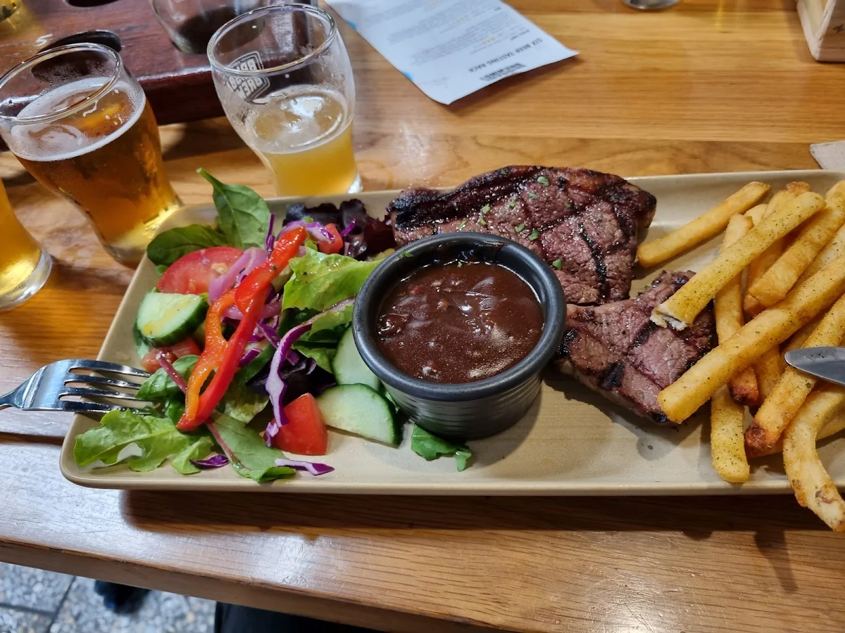 Steak Lunch, Brisbane Brewing Co. Woolloongabba