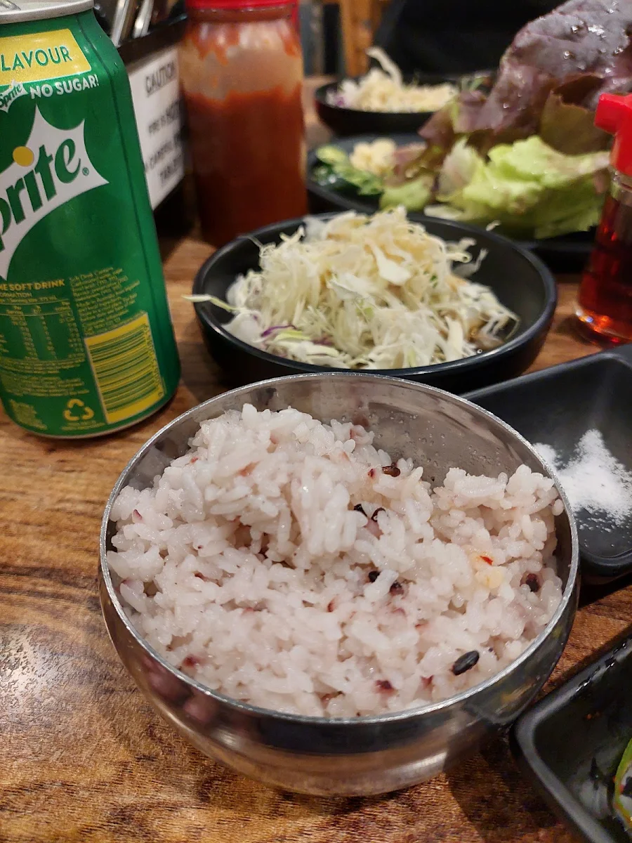 Rice, Stoneage BBQ West Ryde