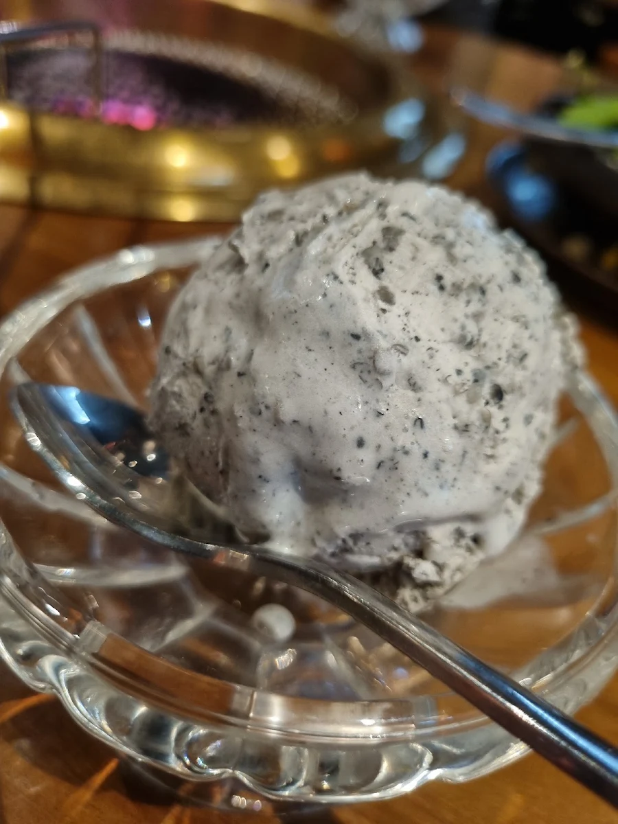 Black Sesame Ice Cream