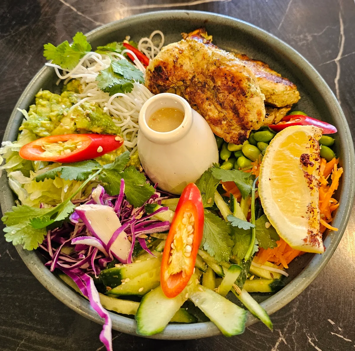 Lemongrass Chicken Bowl