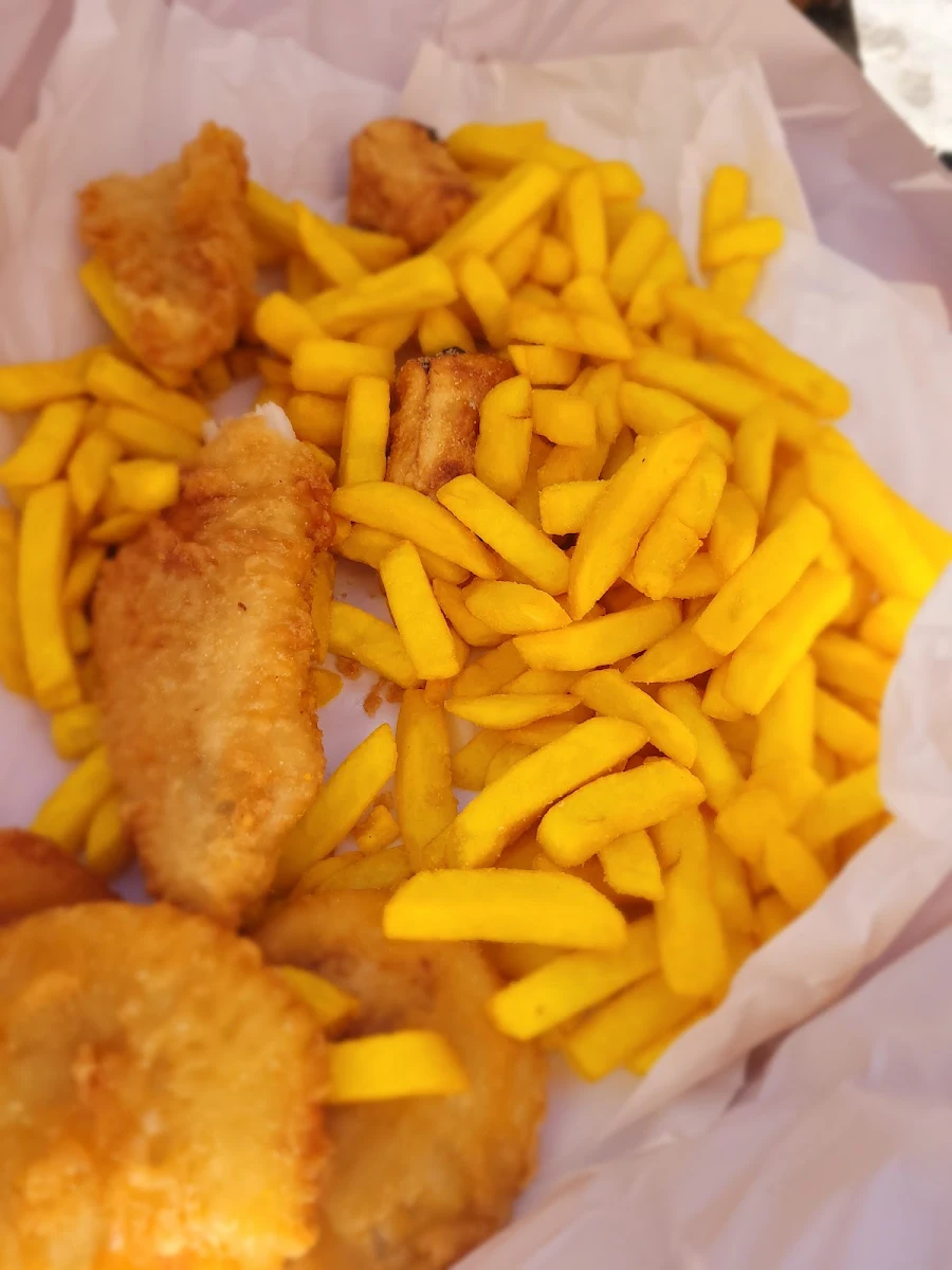 Flake and Chips, Blue Sea Fish Shop