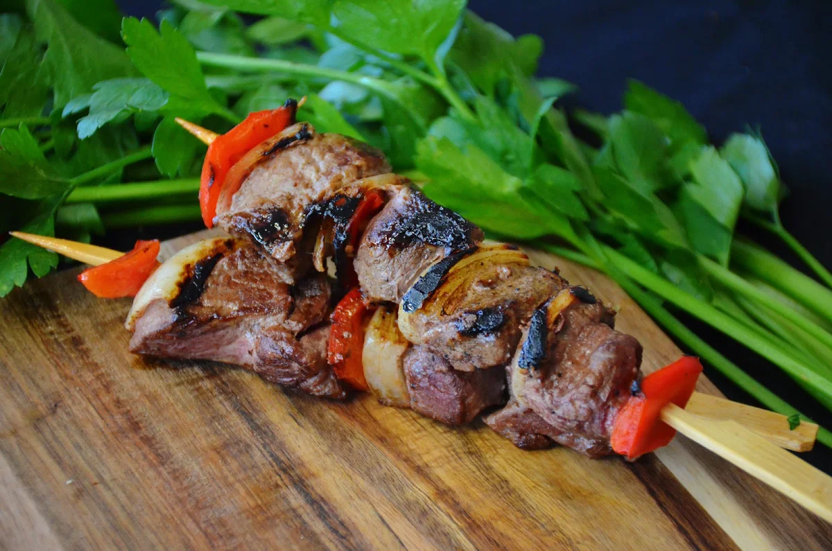 Lamb Skewers, Georges On Argyle