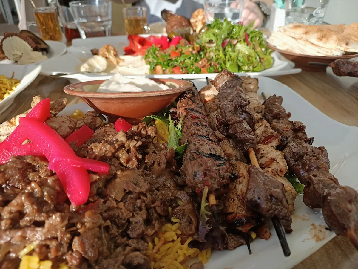 Meat Platter, Samaras Restaurant Wollongong