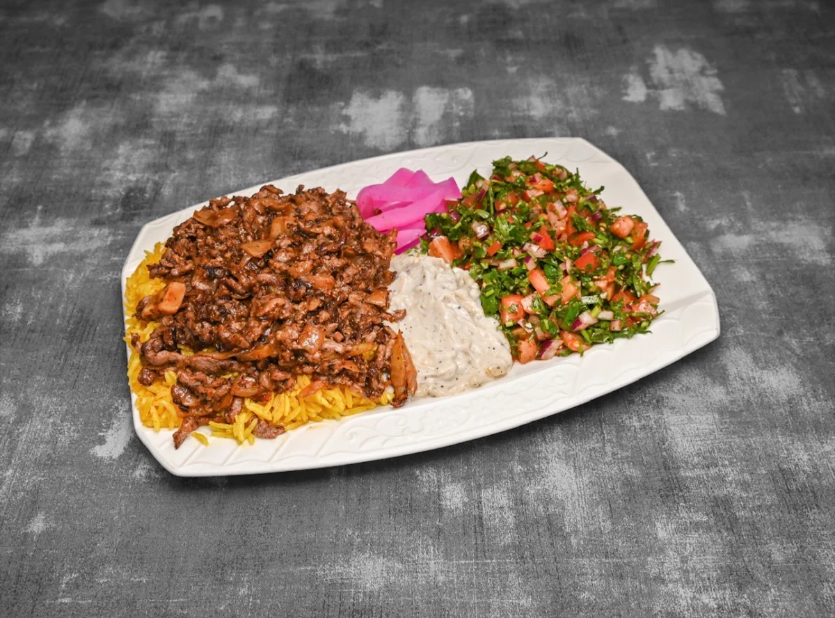 Shawarma Platter, Samaras Restaurant Wollongong