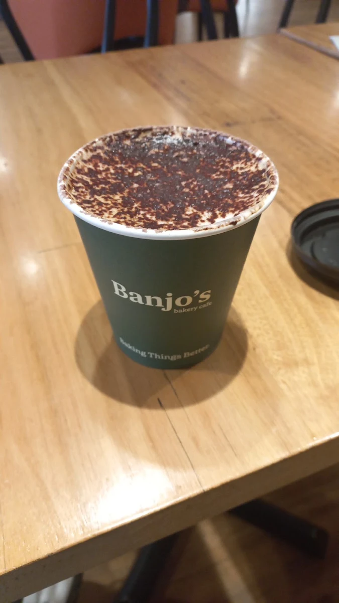 Cappuccino, Banjo’s Bakery Café – Glenelg