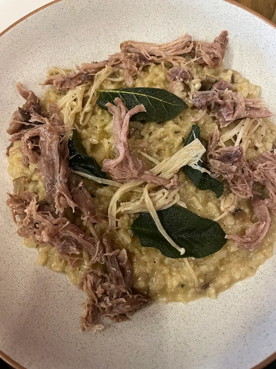 Duck Risotto, The Clayton Hotel