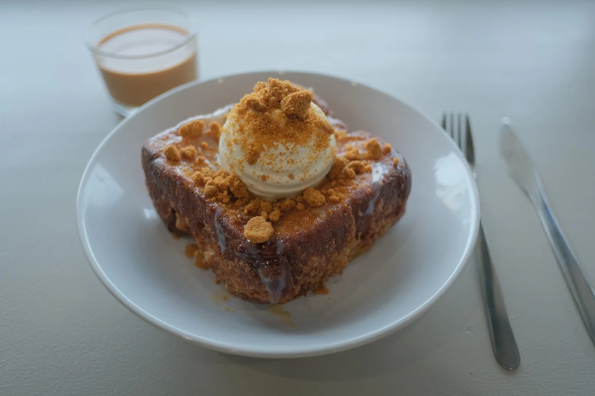 Salted Egg Yolk French Toast