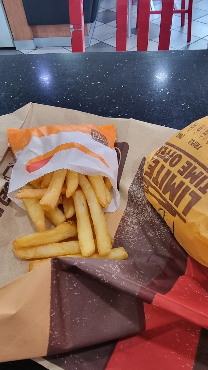 Chips, Hungry Jack's Burgers South Tweed
