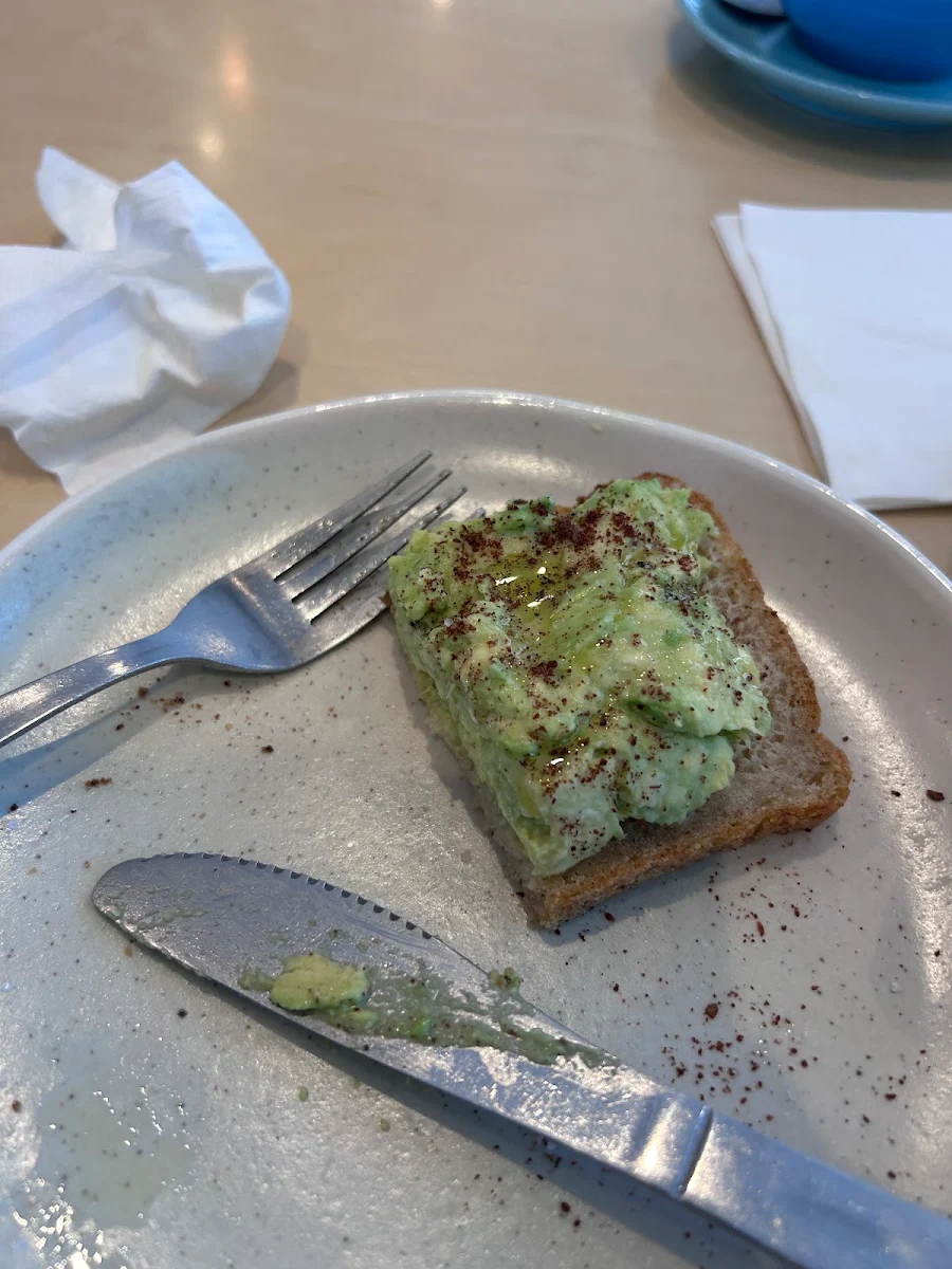 Smashed Avo, Pages Cafe West Ryde