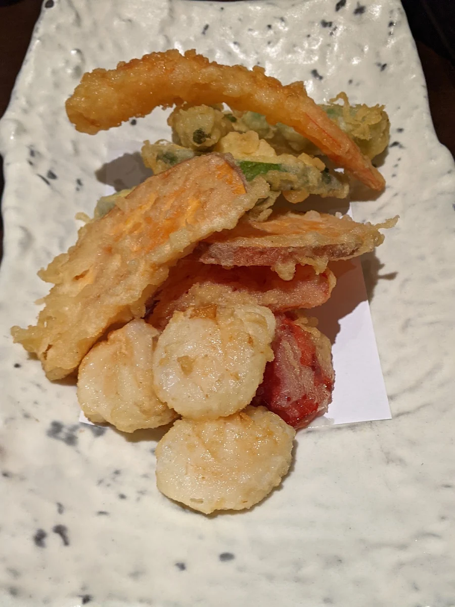 Assorted Tempura, Ginza Miyako Japanese Restaurant