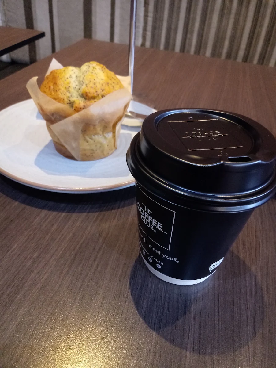 Cappuccino and Orange Popy Muffins