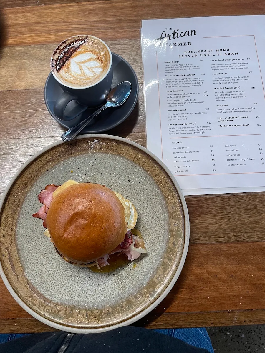 Bacon and Egg Roll