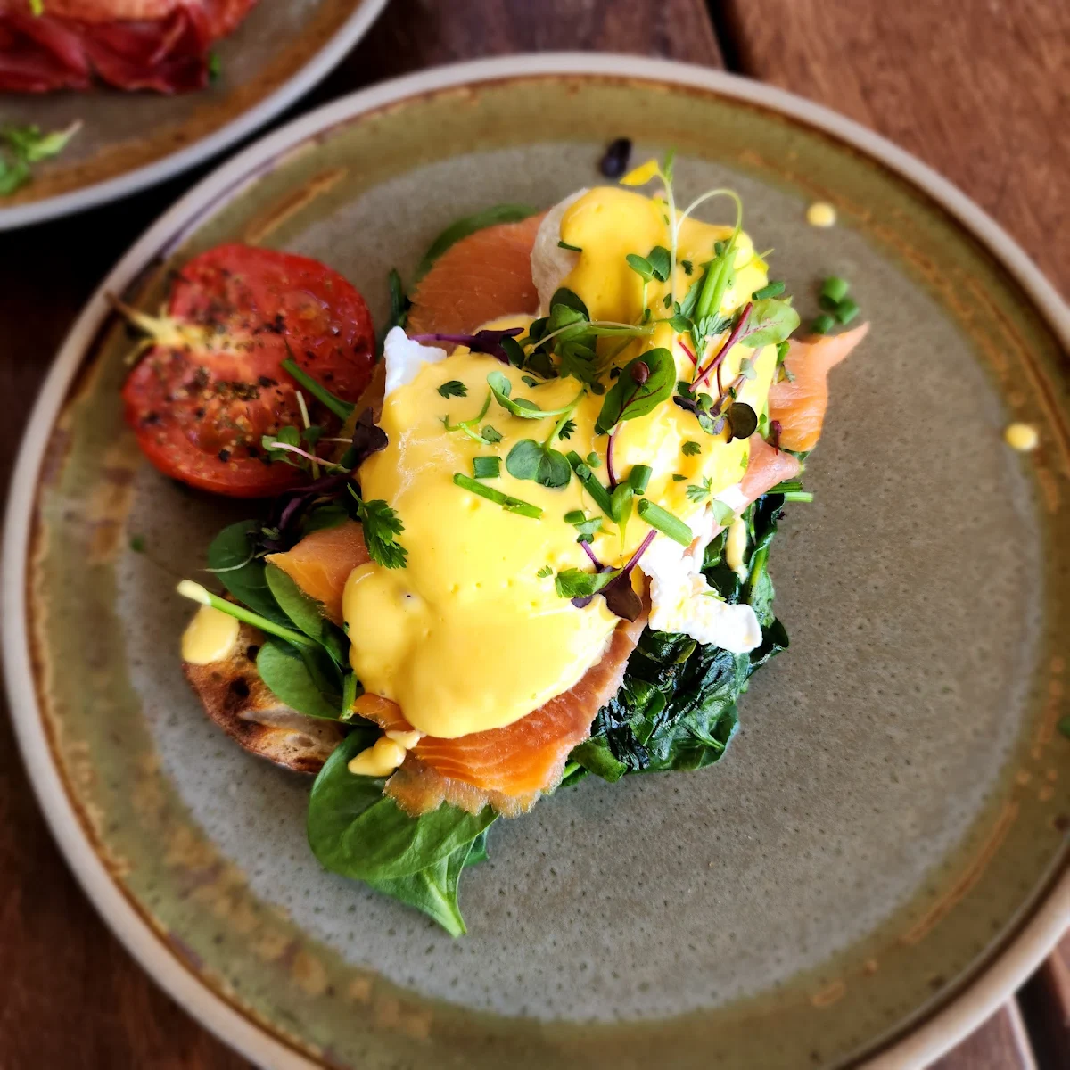 Eggs Benedict with Smoked Salmon