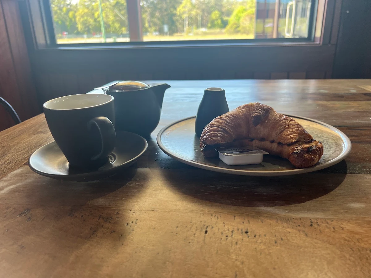 Tea and Croissant
