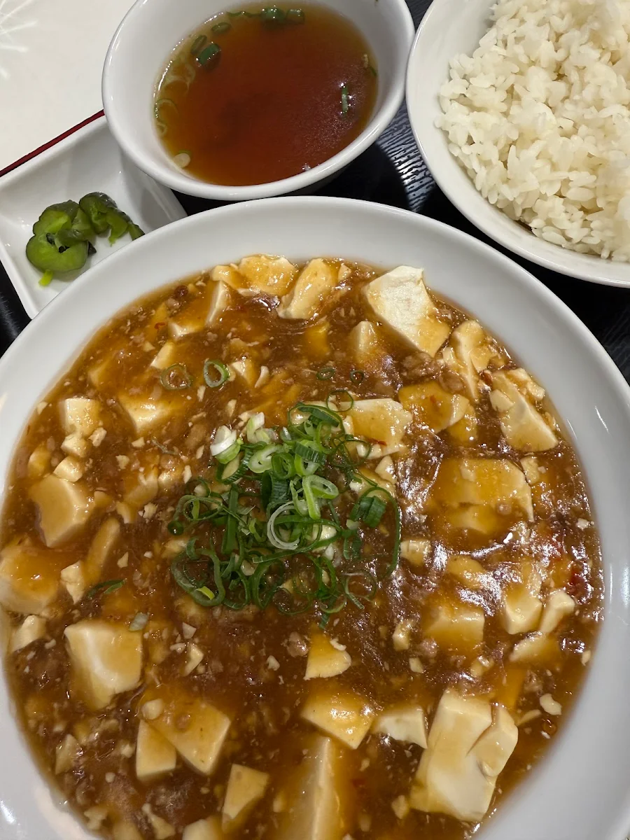 Mapo Tofu Set