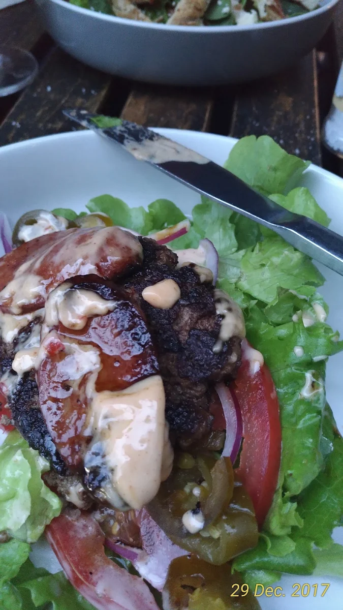 Beef Burger Bowl