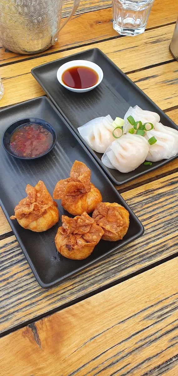 Money Bag Prawn Dumplings