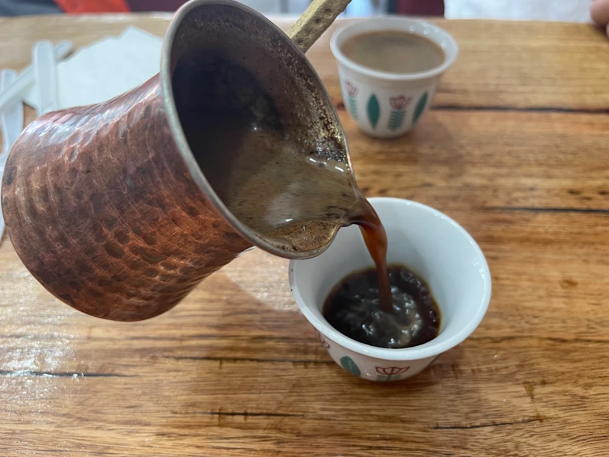 Arabic Coffee, Knafeh Nabulseyeh