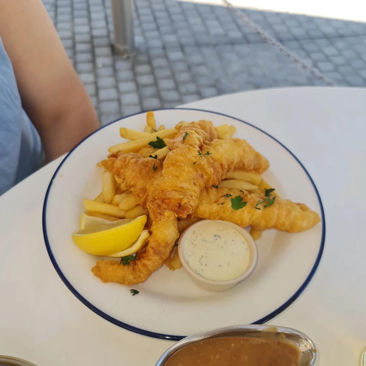 Battered Flathead, Mrs May Bistro and Bar