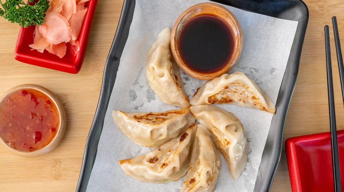 Dumpling, Sushi City Tram Gympie