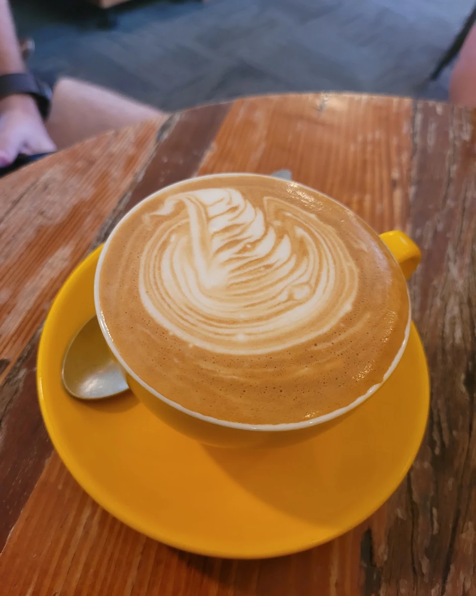 Small Flat White, The Dingo Cafe