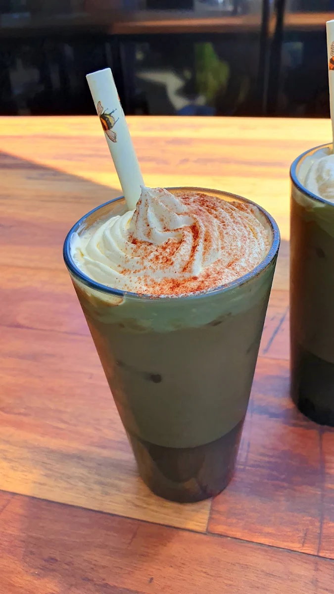 Iced Coffee, Caramels at Cathie