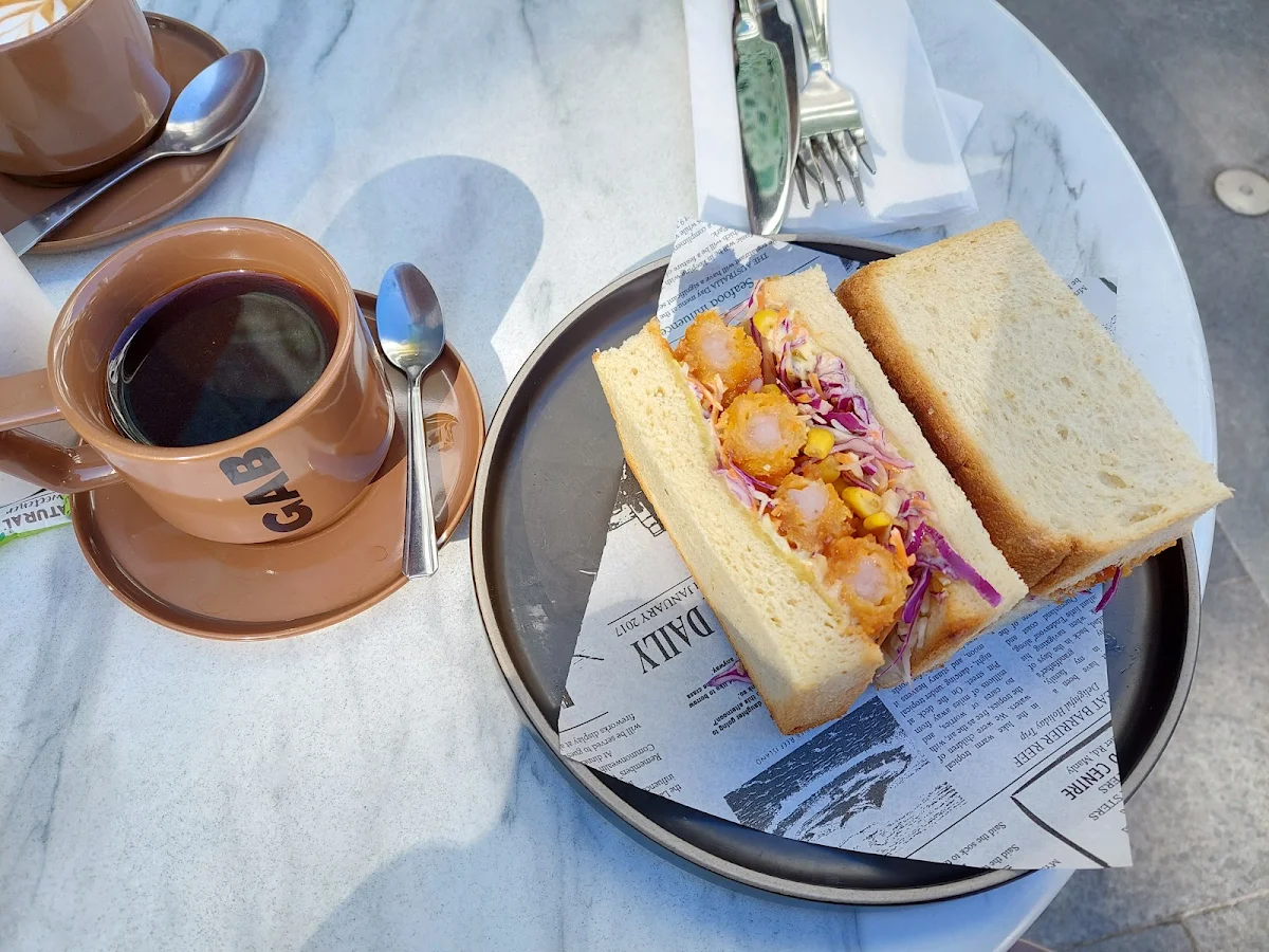 Prawn Sando, Kitaya Cafe Chatswood