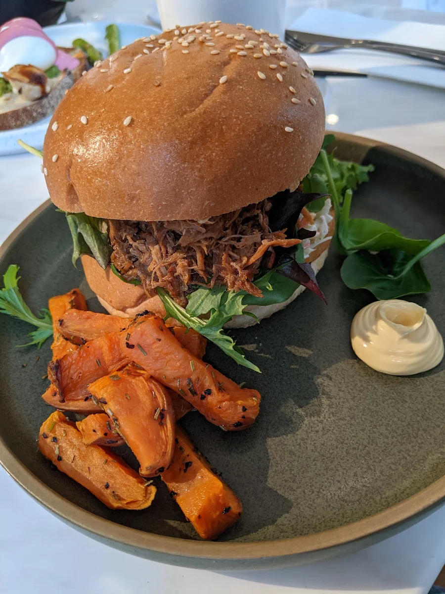 Pulled Pork Burger, Kitaya Cafe Chatswood