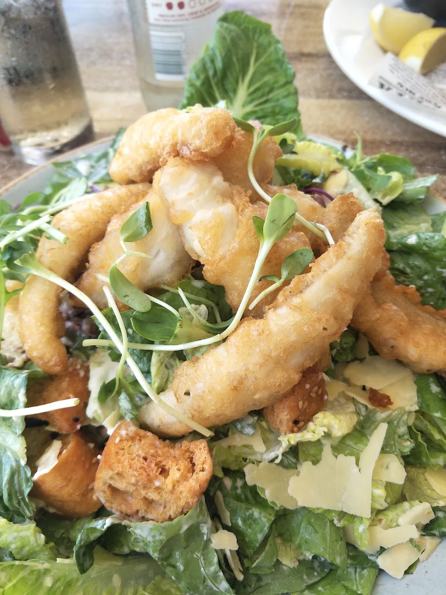 Whiting Caesar Salad, DONOVANS Surf Club Restaurant