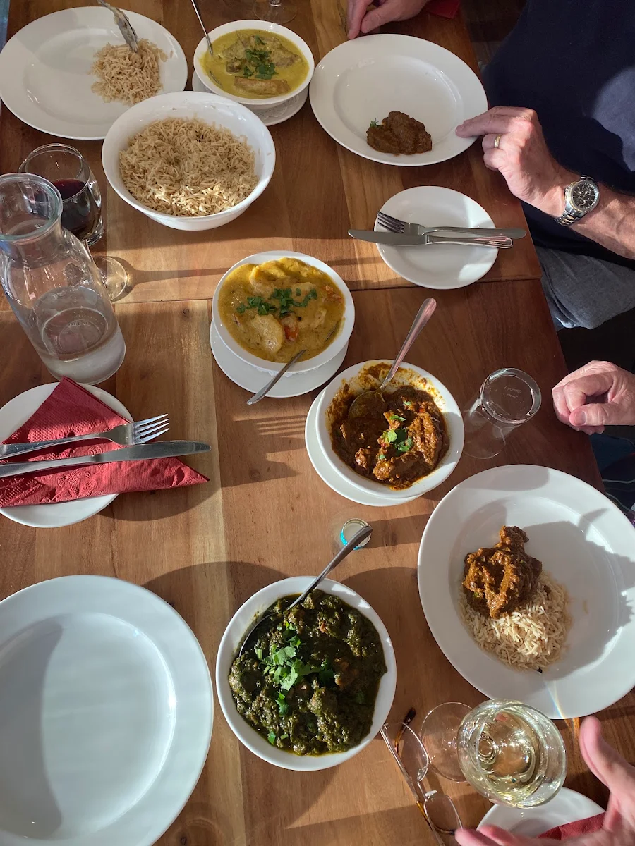 Assorted Curry Dishes, Shehnai Tandoori Indian Restaurant