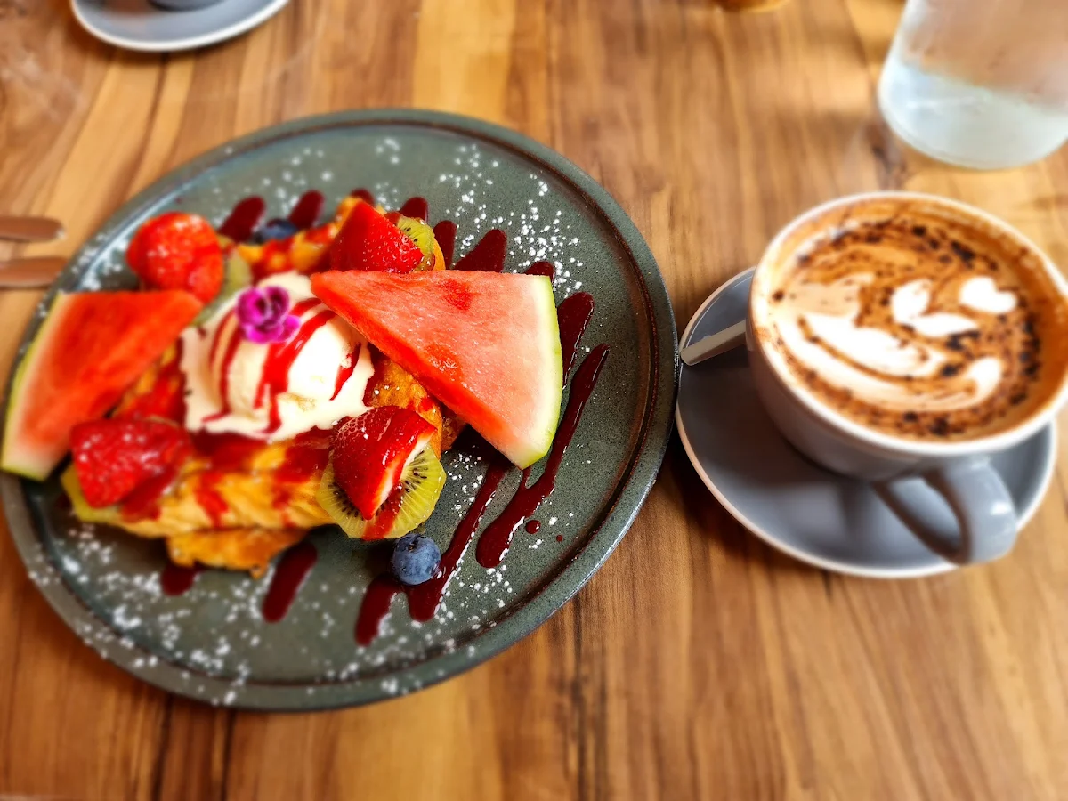 Avo Stack House Iced Tea, Andonis Cafe & Bar, Yeerongpilly