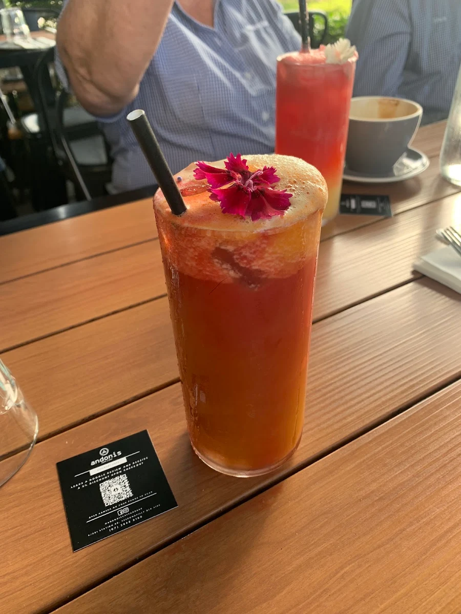 Juices, Andonis Cafe & Bar, Yeerongpilly
