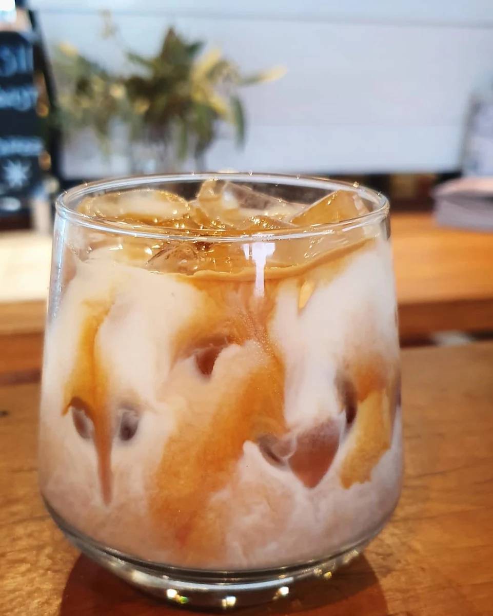 Iced Latte, Bean Roasted Espresso Bar