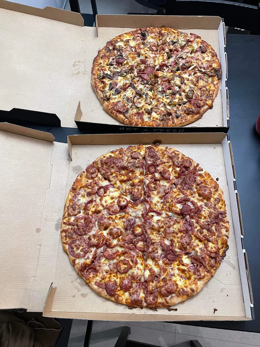 Family Size Pizza Meat Lovers Pizza