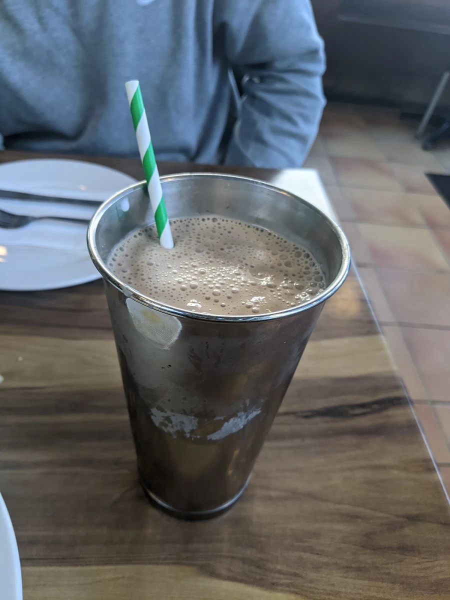 Chocolate Milkshake, Cafe Gioia Leichhardt