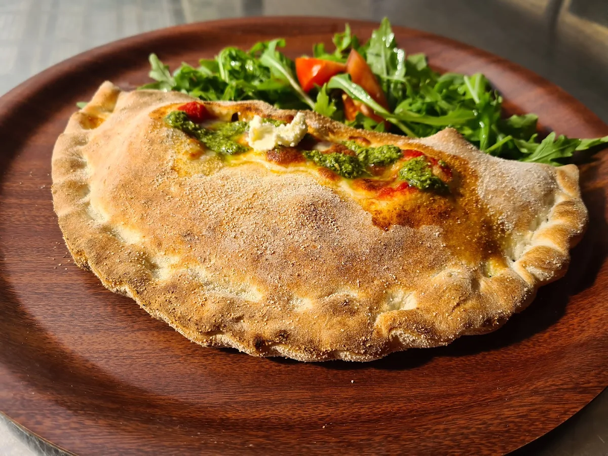 Meat Lovers Calzone, Cafe Gioia Leichhardt
