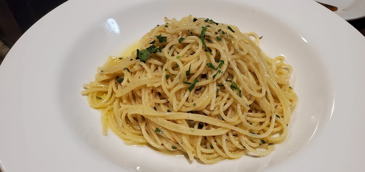 Spaghetti Olio Aglio, Cafe Gioia Leichhardt
