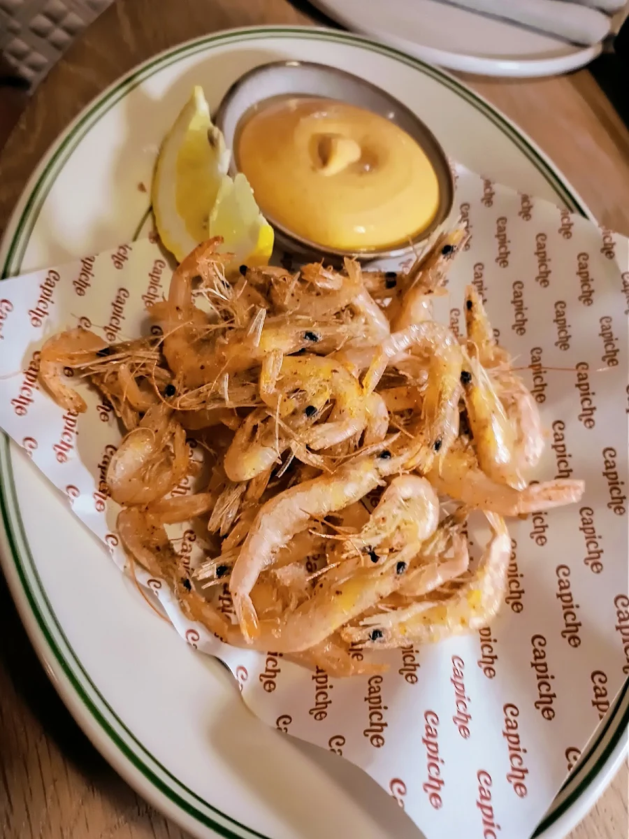 Crispy School Prawns