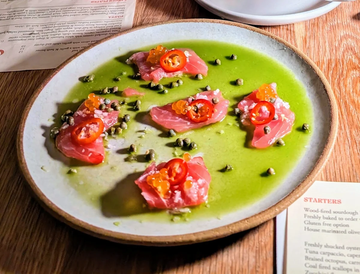 Tuna Carpaccio