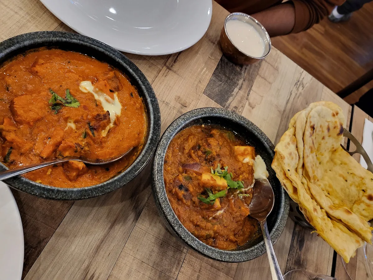 Kadhai Paneer and Malai Kofta