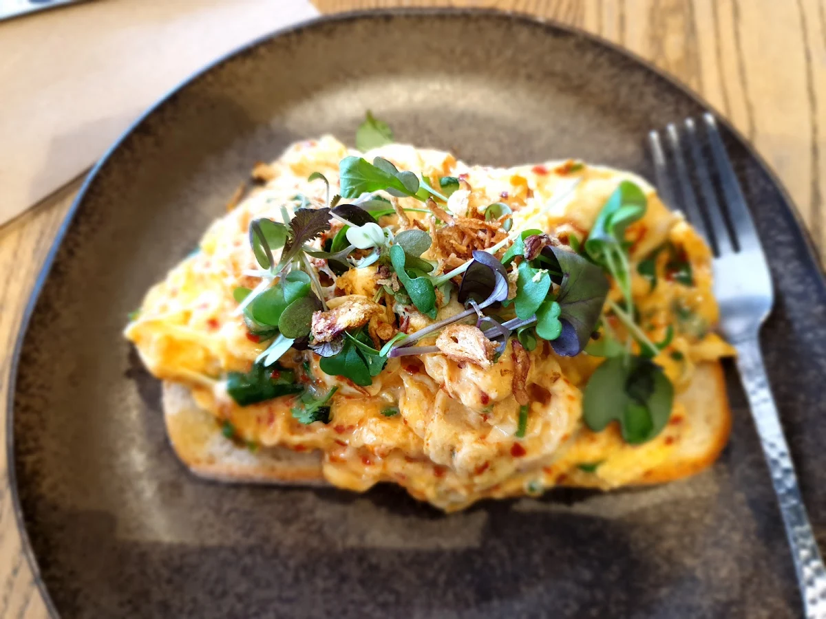 Chilli Scrambled Eggs, The Hills Pantry