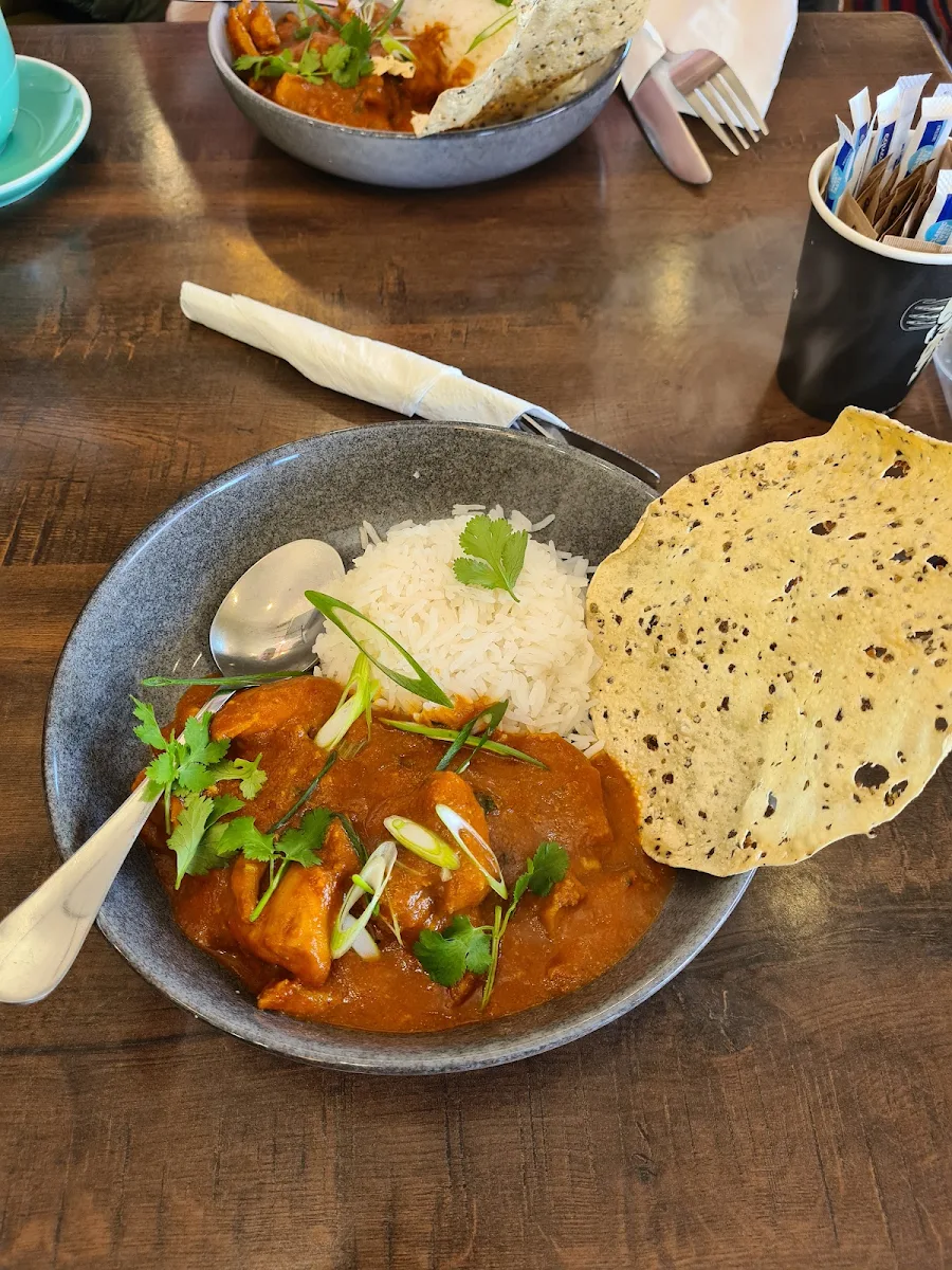 Nepalese Style Chicken Curry with Rice
