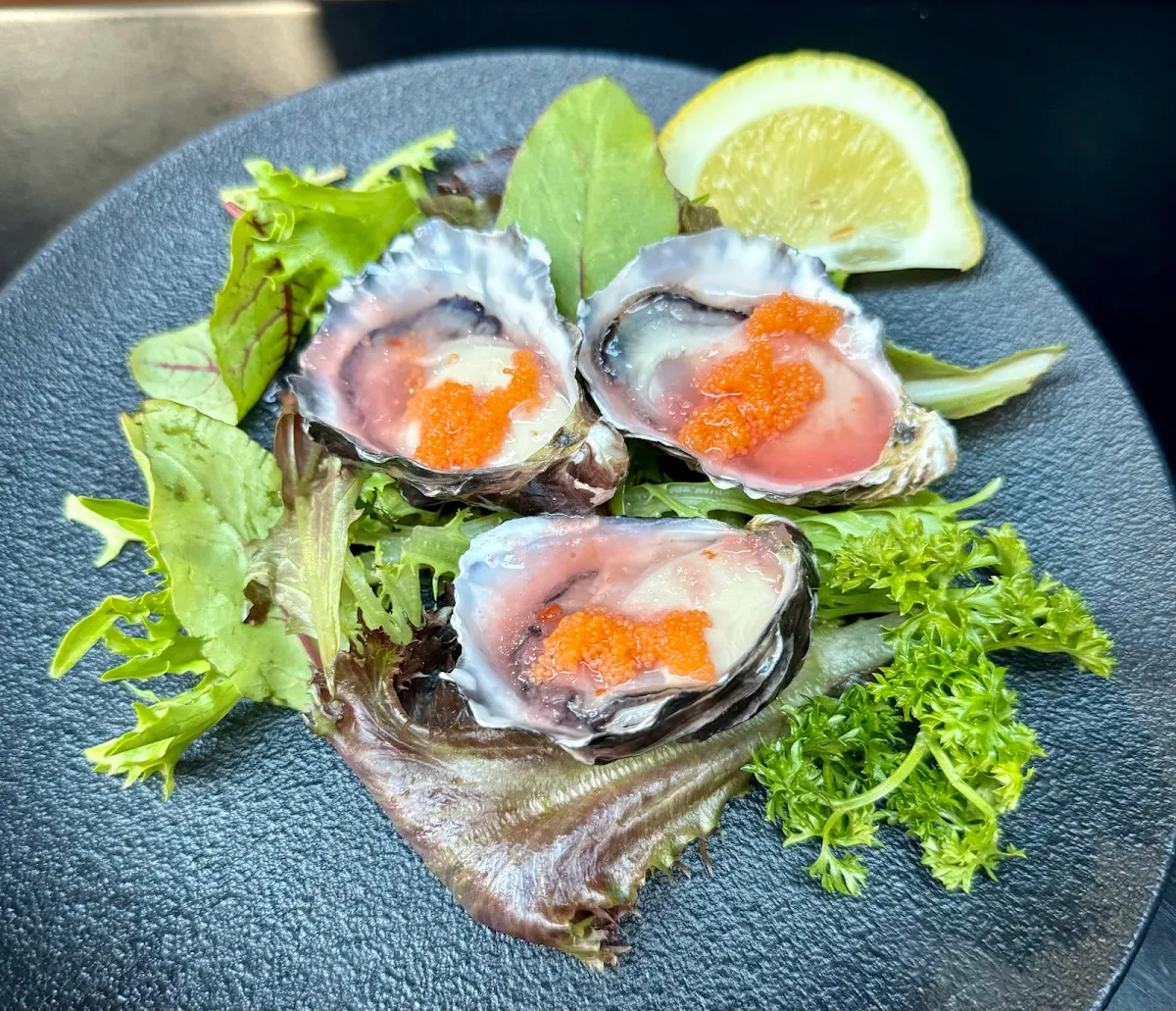 Assorted Sashimi and Oyster