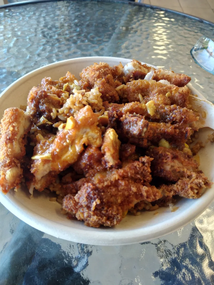 Katsu Chicken and Rice